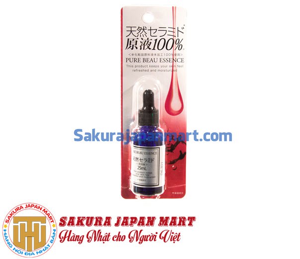 Tinh chất nhau thai Pure Beau Essence 100% 25ml(Màu đỏ)